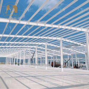 Steel Portal Frame Structure Manufacturing In China