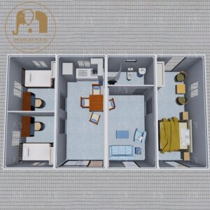 Movable Homes - Box Homes for Sale with 3 Bedrooms