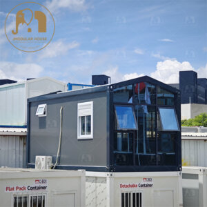 Pitch Roof Container Guesthouse and Hotel Room