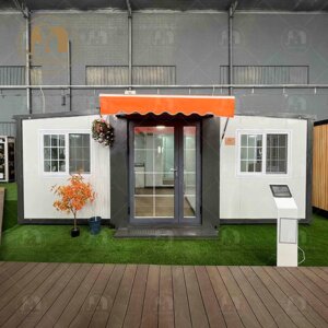 Double Wing House Expandable Prefab Container Solution