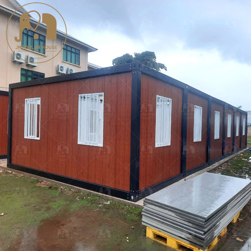 Black Frame Container House with Parking Space - Image 2