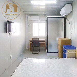 Diseño de arquitectura de dormitorio modular reciclable