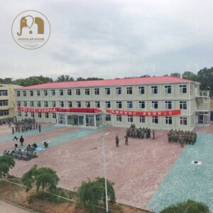 Modular Prefab House School With Detachable Design