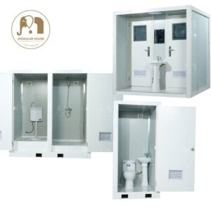 Portable Restroom for Construction—Prefab, Forklift-Friendly
