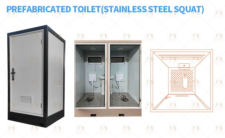 global prefabricated portable toilet