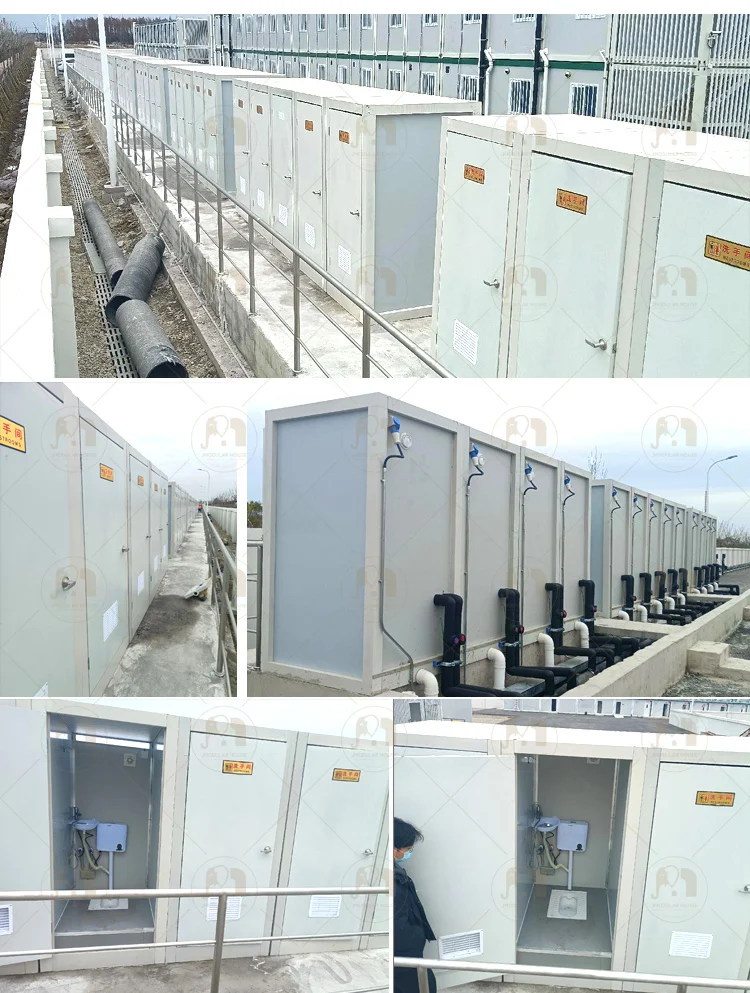 global prefabricated portable toilet