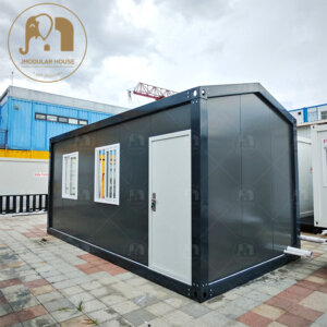 Snow Resistant Container House With Pitch Roof