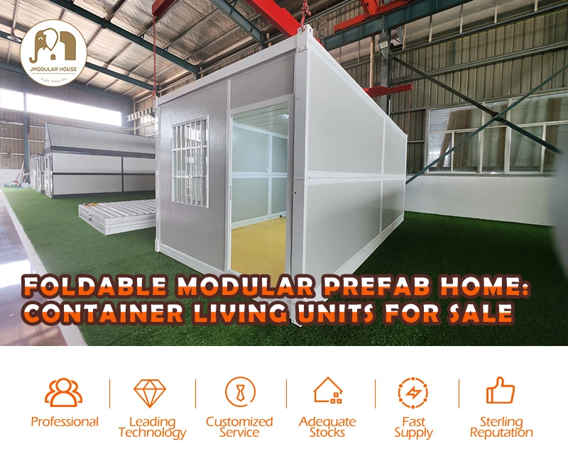 Foldable Modular Prefab Home: Container Living Units for Sale