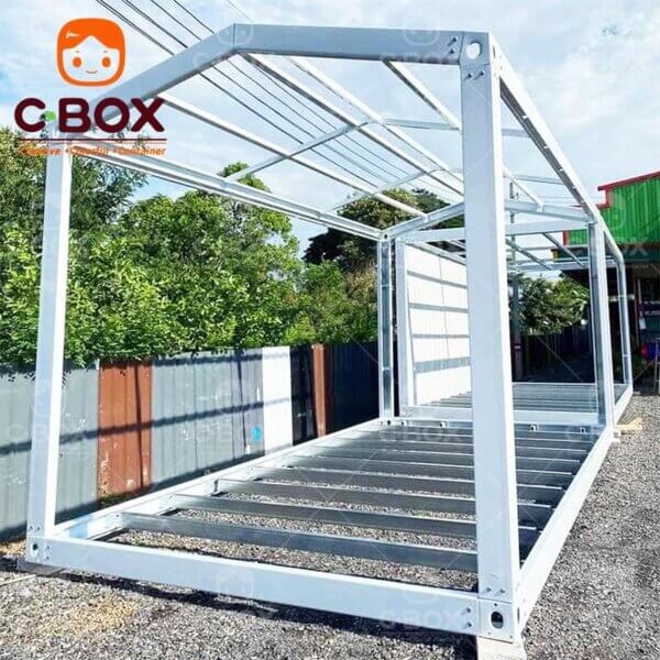 Pitch Roof Steel Modular Home Guesthouse Kit