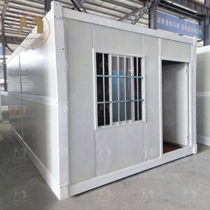 Portable Temporary Container Building with Modular Design