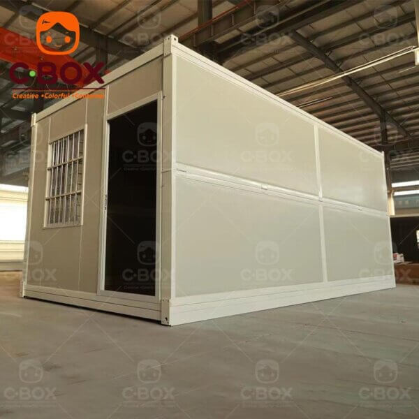 After Disaster Prefab Housing With Fold Out Design
