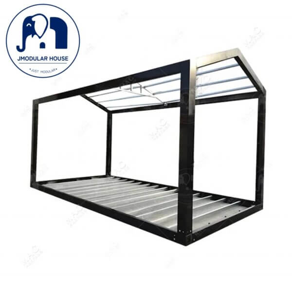Sloping Roof Container Building Metal Frame House - Image 6
