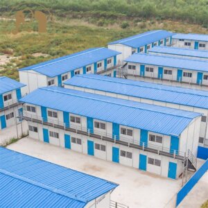 Cheap Steel Prefab House K Type Design