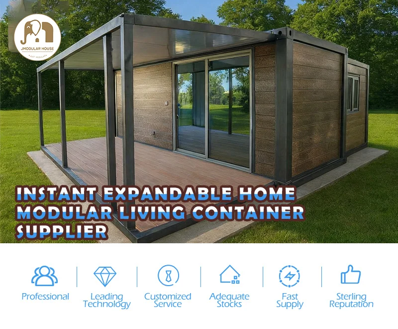 Instant Expandable Home Modular Living Container Supplier