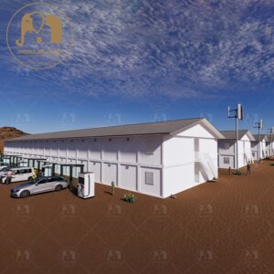 Mountain Warehouse Mining Accommodation Container Building