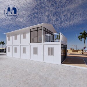 Moderno Prefab la casa A punto Hizo Construir Estructura