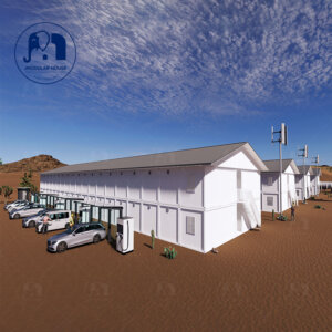 Almacén de Montaña Edificio de Envase de Alojamiento Minero