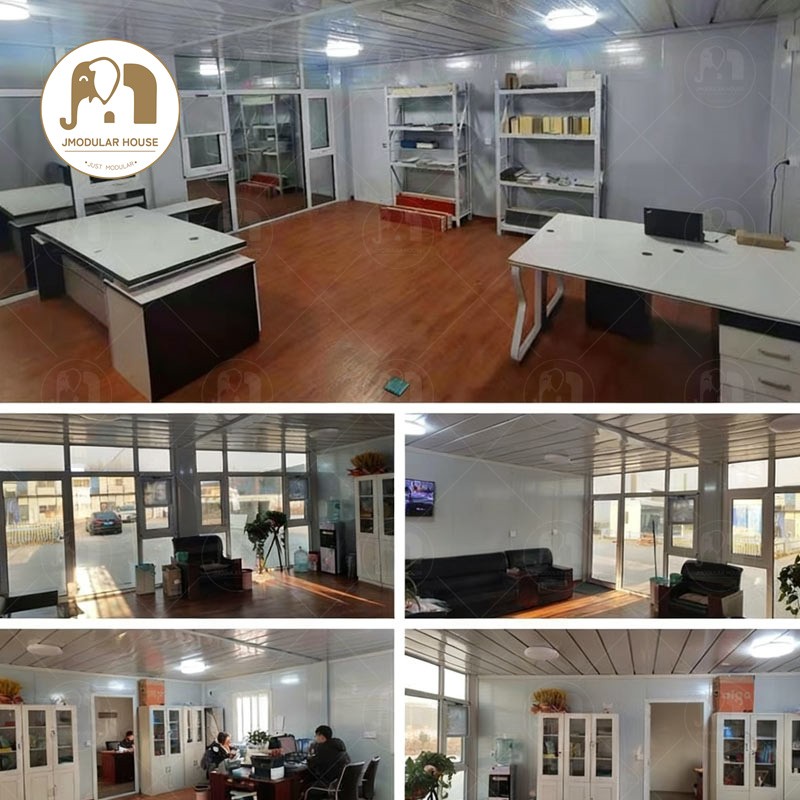 Portable Office Container with Flat Pack Design - Image 3