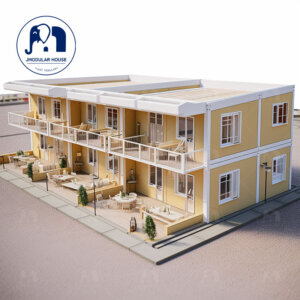 Modular Container Apartment Worker Dormitory Design