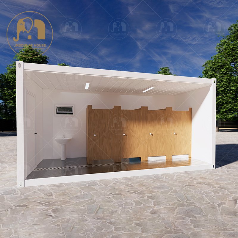 Modular Prefab House Flat Pack Container Toilet