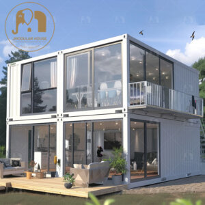 Custom Luxury Container Guesthouse 2 Story Design