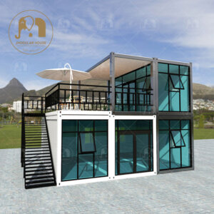 Two Story Container House Modular Family Villa