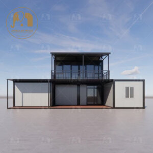 Double Decker Portable Office Prefab Container Villa