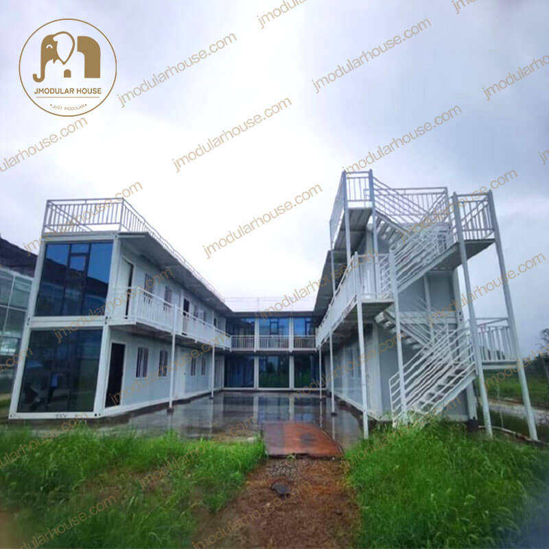 Two Story Modular Dormitory Eco-Friendly Living Space - Image 2
