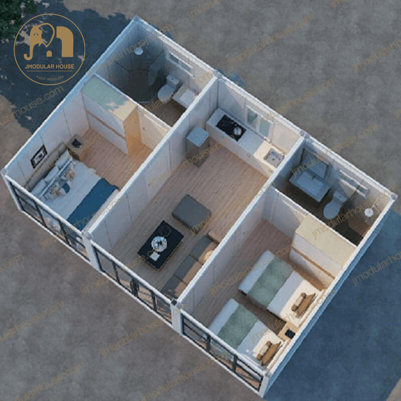 Two Story Modular Dormitory Eco-Friendly Living Space - Image 3
