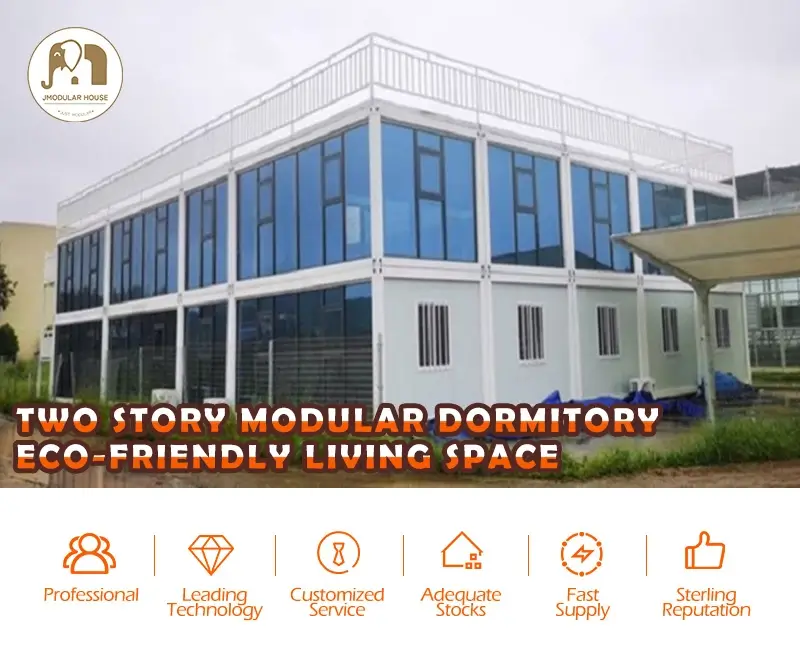 two story modular dormitory