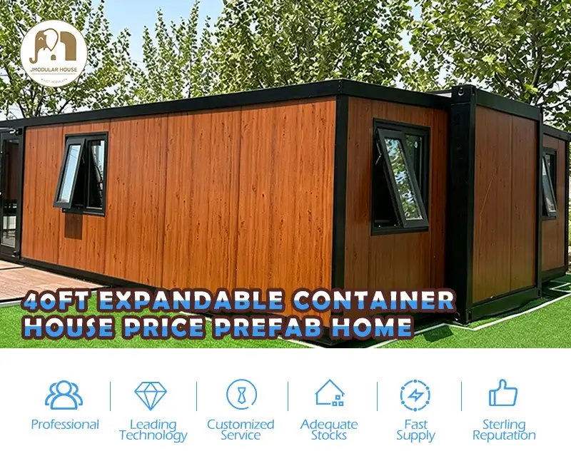 expandable container living unit
