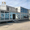 Glass Wall Container House Design Prefab Office Buildings