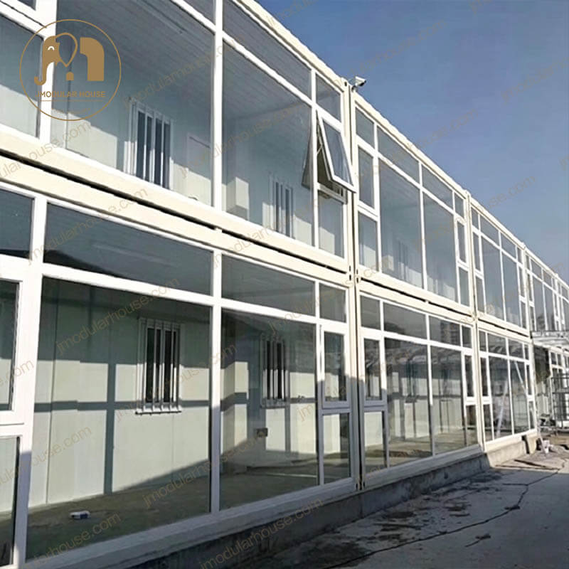 Glass Wall Container House Design Prefab Office Buildings - Image 2