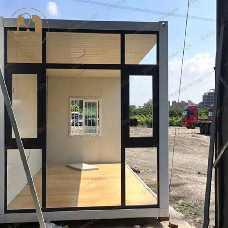 Glass Wall Container House Design Prefab Office Buildings - Image 3