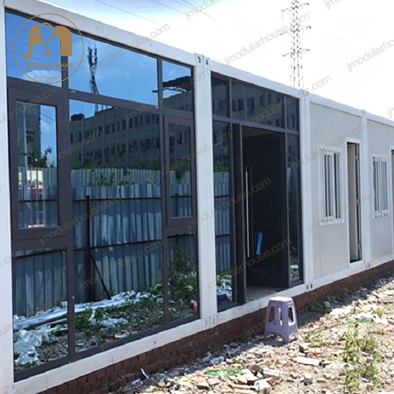 Glass Wall Container House Design Prefab Office Buildings - Image 5