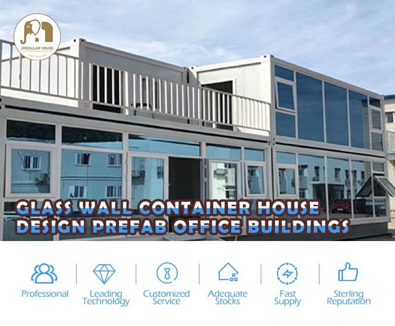 glass wall container house design