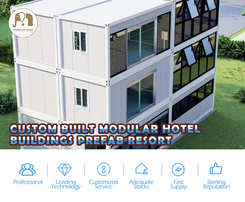 custom built modular hotel
