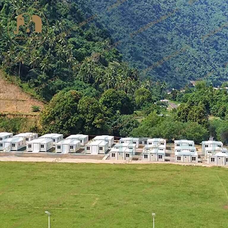Folding Double-Wing Container Home Expandable Villa